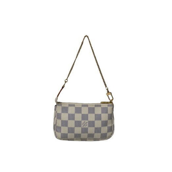 Louis Vuitton Handbags - Louis Vuitton Pouch Damier Azur White Leather
